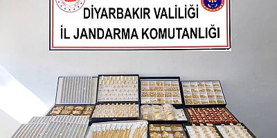 Diyarbakır Jandarmasından Kaçak Altın ve Silah Operasyonu