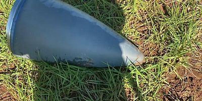 Diyarbakır kırsalına füze başlığı düştü