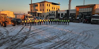 Diyarbakır Organize Sanayi Bölgesi’nde Karla Mücadele İçin Tüm Tedbirler Alındı