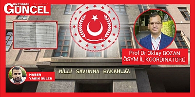 Diyarbakır ÖSYM il Koordinatörlüğünden Sert Yanıt Yalan Haberle Kamuoyu Yanıltıyor.