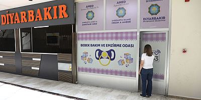 Diyarbakır Otogarı'nda Anne ve Bebek Destek Noktası Hizmete Açıldı