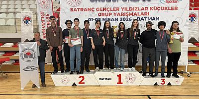 Diyarbakır Rekabet Kurumu Anadolu Lisesi’nden Satrançta Çifte Başarı