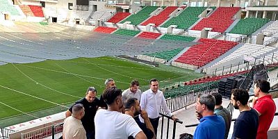 Diyarbakır Süper Lig'e Hazırlanıyor: İl Müdürü Öztekin Çalışmaları Yerinde İnceledi