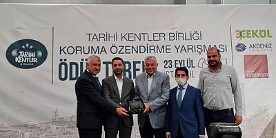 Diyarbakır Surlarındaki “Diriliş” ödülünü aldı