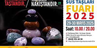 Diyarbakır Taşları Ulusal Fuarda Parlayacak