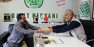 Diyarbakırlı ciğerci üç günlük gelirini Gazze'ye bağışladı