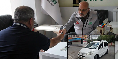 Diyarbakırlı hayırsever aracını Gazze'ye bağışladı