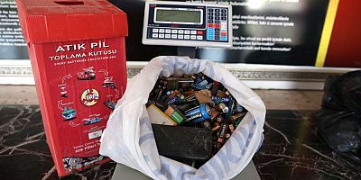 Diyarbakırlı Öğrenciler Doğayı Korudu, 878 Kilo Atık Pil Topladı