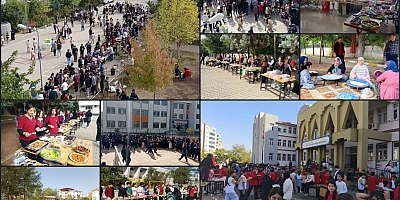 Diyarbakırlı öğrenciler Gazzeli çocuklar için tek yürek oldu