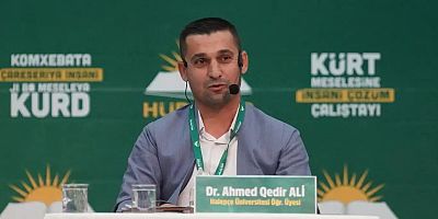 Dr. Qedir Ali: Türkiye'deki sürecin Irak Kürdistanı'na da birçok olumlu etkisi var