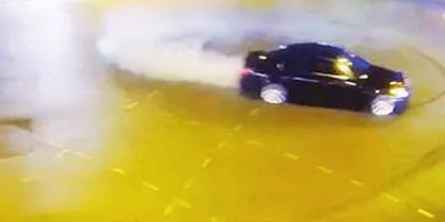 Drift atan sürücüye 140 bin TL ceza uygulandı, ehliyetine el konuldu