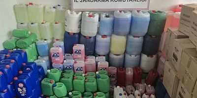 Edirne’de sahte deterjan operasyonu: 3 bin litreden fazla ürün ele geçirildi
