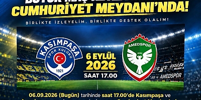 Eğil’de Büyük Maç Heyecanı Cumhuriyet Meydanı’na Taşınıyor
