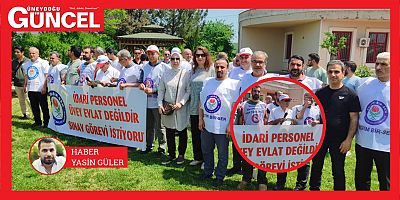 Eğitim Bir Sen Diyarbakır Şubesi, ÖSYM'nin İdari Personele Sınav Görevi Vermeme Kararını Protesto Etti