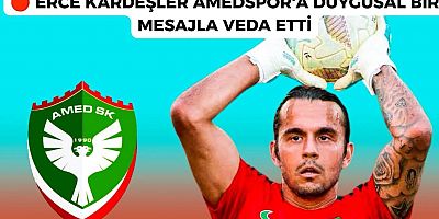 Erce Kardeşler Amedspor'a  veda etti