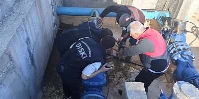 Ergani Pompa İstasyonunda bakım ve güvenlik çalışması