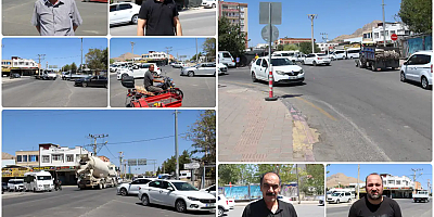 Erganililer: Bu kavşakta artık kaza görmek istemiyoruz