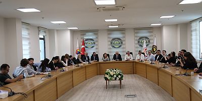Ermenistan heyetinden DTSO’ya ziyaret: Dostluk ve ticaret için iş birliği mesajı