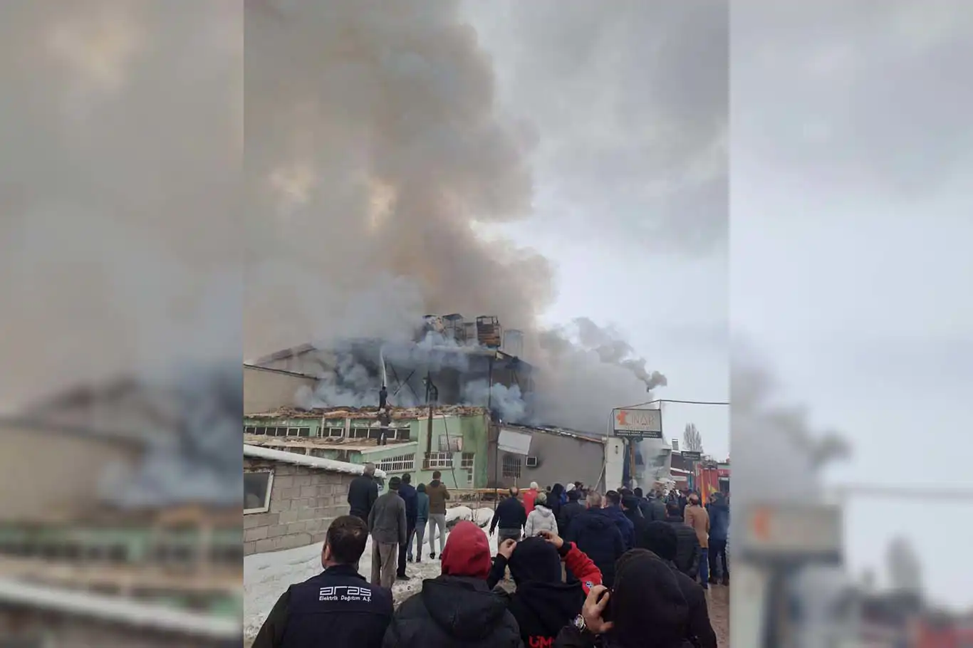 Erzurum’da kereste fabrikasında patlama: 5 yaralı