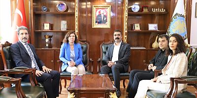 Eş Başkanlar, İlbank Bölge Müdürü’nü ağırladı