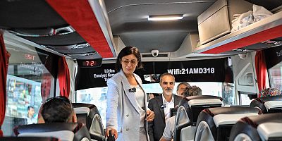 Eş Başkanlardan bayram öncesi Otogarına ziyareti
