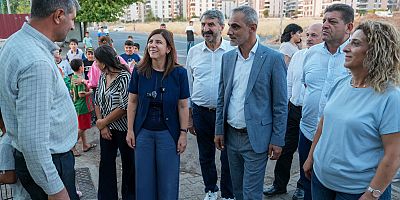 Eşbaşkan Bucak, Barış Mahallesi’nde esnaf ve vatandaşların taleplerini dinledi