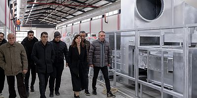Eşbaşkan Bucak, Halk Ekmek Fabrikası’nda inceleme