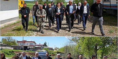 Eşbaşkanlar Sur’un kırsal mahallelerinde vatandaşlarla  buluştu