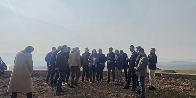 Eşbaşkanlar Yeni Mezarlık Alanında İncelemelerde Bulundu