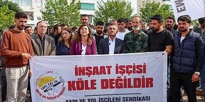 Eşbaşkanlardan eylemdeki Şehir Hastanesi işçilerine destek