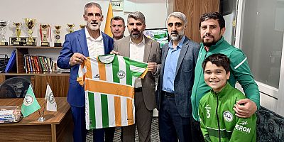 Faruk Dinç’ten Diyarbakır 639 Spor Kulübü’ne Tebrik Ziyareti