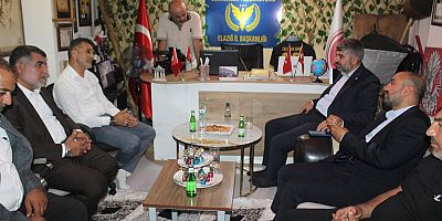 Faruk Dinç'ten Zaza Dernekler Federasyonu'na Ziyaret: 