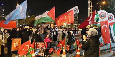 Filistin direnişine direnişle destek: 341 gündür eylemlerini sürdürüyorlar