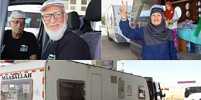 Filistin Konvoyu'na katılan çift: Karavan ve minibüsümüzü Filistinli kardeşlerimize bağışlayacağız