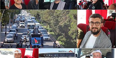 Filistin Konvoyu'na katılan gönüllüler: Amacımız Filistin davasını dünya gündeminde canlı tutmak