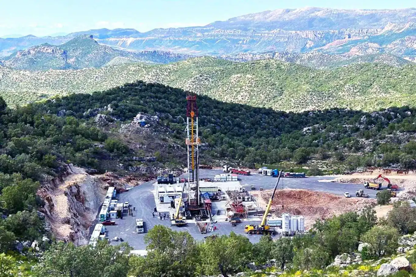 Gabar'da yeni sondaj çalışmalarına başlandı