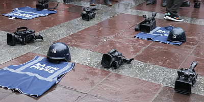 Gazeteciler gününde Gazze'de katledilen 112 gazeteci Ankara'da anıldı