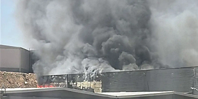 Gaziantep'te sağlık ürünleri fabrikasında yangın
