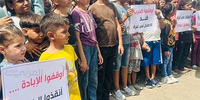 Gazze'nin çocukları dünyaya seslendi: Soykırımı ve açlığı durdurun