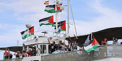 Gazze'ye yol alan Küresel Sumud Filosu'na siyonist rejim tehdidi artıyor