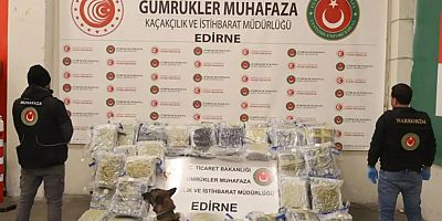 Gümrük kapıları ve havalimanında 659 kilo uyuşturucu ele geçirildi