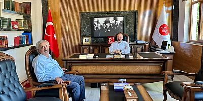 Güncel Gazetesi’nden İl Müftüsü Celal Büyük’e Ziyaret