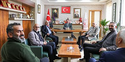 Güneydoğu Güncel Gazetesi’nden İl Müdürü Ali Sait Çeçen’e Hayırlı Olsun Ziyareti