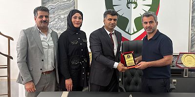 Güvenlik Koruma-İş Sendikası'ndan Amedspor'a Ziyaret