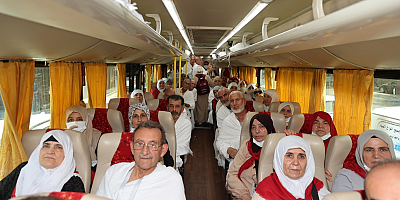 Hacı adaylarının Arafat yolculuğu başladı