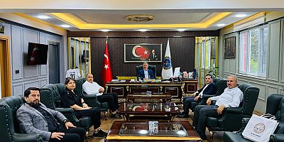 HAK-İŞ VE ÖZ SAĞLIK-İŞ’TEN ÇÜNGÜŞ BELEDİYESİ’NE ZİYARET