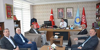 Hak ve Kardeşlik Hareketi Diyarbakır İl Temsilciliğinden Dicle Üniversitesi Rektörü Prof. Dr. Kamuran Eronat’a Ziyaret