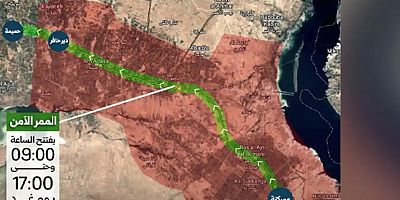 Halep şehrine insani koridor açılıyor