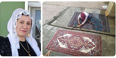 HALI YIKARKEN CANINDAN OLDU: GERİDE 4 ÇOCUK BIRAKTI!