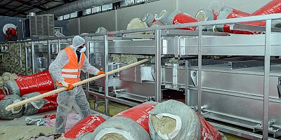 Halk Ekmek Fabrikası’nda fırınların montajı yapılıyor